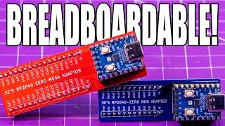 Breadboard Bliss! RP2040-Zero Breadboard Adapters!