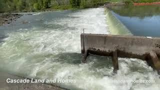 Santiam River, Lebanon, Oregon Flood Control Dam