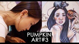 Pumpkin Art#3 變質的蘋果 The Rotten Apple | Pumpkin Jenn 