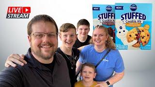 Family Baking  - LIVE - Pillsbury Stuffed Cookies