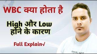 WBC Explain in hindi | WBC test in hindiWhite blood cells count | Total Leukocytes count