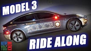 Tesla Police Car Ride Along! | In Depth