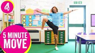 5 Minute Move | Kids Workout 4 | The Body Coach TV