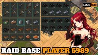 Last Day on Earth Survival || Raid Base Player 5989