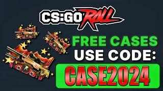 CSGOROLL PROMO CODE: "CASE2024" - FREE CASES BONUS CODE (CSGOROLL promo code 2024 bonus review)