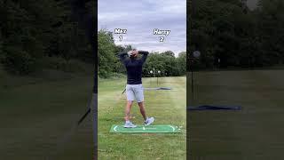 First to smash 3 plates wins! #golf