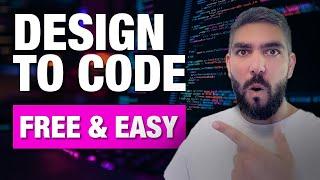 Convert Design To Live App, For Free! - With Bolt AI