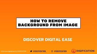 How to Remove Background from any Image