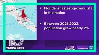 Florida is the fastest-growing state in US