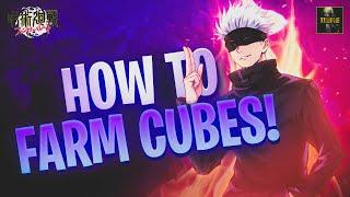 [Jujutsu Kaisen: Phantom Parade] HOW TO FARM CUBES F2P!! GET LOTS OF SUMMONS!