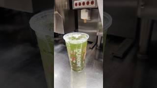 Kiwi Watermelon Green Tea Refresher @Dunkin-Donuts @alidunkinart #refresher @Lemon__Craft