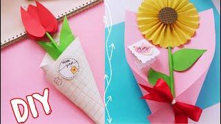 Làm hoa giấy tặng quà đơn giản mà đẹp ngày 20/10, 8/3 | DIY Paper Flowers  || DIY Channel #158