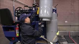 Zamboni Training #7 Properly Changing Propane Tanks