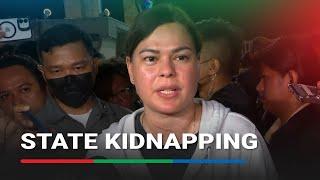 VP Sara Duterte calls ex-Pres. Rodrigo Duterte's arrest 'state kidnapping' | ABS-CBN News