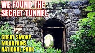 Secret Hiker Tunnel in the Great Smoky Mountains National Park