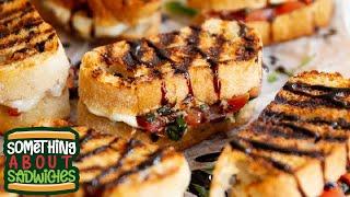 Bruschetta Grilled Cheese Sandwiches