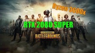 PUBG RTX 2080 Super Ryzen 3600x ultra test fps