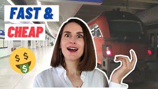 From Vienna Airport to the City Center: Train and Bus explained | Travel Guide