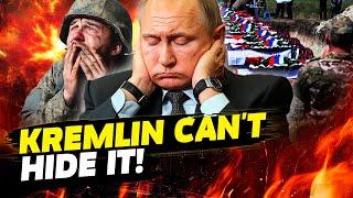 KREMLIN IN PANIC!  HIDING CATASTROPHIC LOSSES! PUTIN STRUGGLES TO HIDE HIS ARMY’S COLLAPSE!