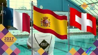 Jelsincro AWARDS CEREMONY COMEN RUTINA LIBRE COMBINADA SYNCHRONISED SWIMMING MEDITERRANEAN CUP 2017