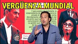 IKER JIMÉNEZ FILTRA AUDIO BOMBA ENTRE PEDRO SÁNCHEZ Y DELCY RODRÍGUEZ POR EL ORO DE VENEZUELA