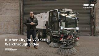 Bucher CityCat V20 Serie - Walkthrough Video