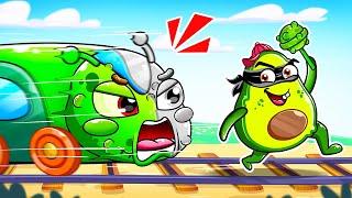 Train Turned Into Zombie | Choo Choo Zombie Train | Yum Yum Kids Songs