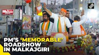 PM Narendra Modi’s ‘memorable’ visit to Malkajgiri; locals give heart-warming welcome