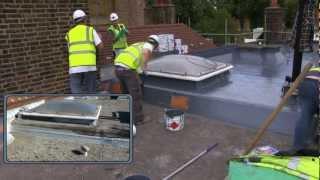 3M SD650 Same Day Roof Over an old asphalt flat roof in London