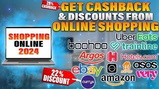 How to Get Cashback & Discounts from Online Shopping 2025 - Amazon, Ebay, ASOS, Argos, Currys & MORE