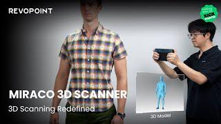 Revopoint MIRACO 3D Scanner: Next-Gen Body & Face Scanning in Action!