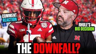 WHAT'S WRONG WITH NEBRASKA FOOTBALL? OC OPTIONS, END OF SEASON & MATT RHULE'S FUTURE