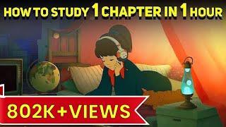 How To Study One Chapter In One Hour | How To Become A Topper | StudyTips | Letstute