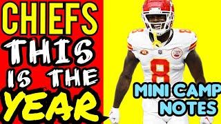 Dear Justyn Ross, Don't Do This To Me: MINI CAMP NOTES: Kansas City Chiefs News Today