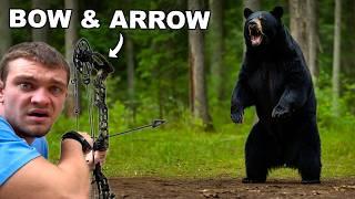 I Hunted Black Bears with Bow and Arrow!