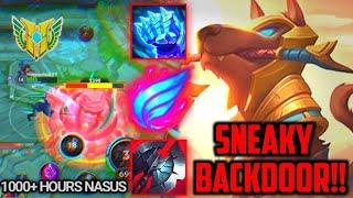 Wild Rift | THIS IS HOW YOU CAN WIN A LOSING GAME!! (BUFFED NASUS EPIC BACKDOOR!!!!) Nasus One Trick