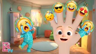 COCOMELON EMOJI FINGER FAMILY Nursery Rhymes & Kids Songs