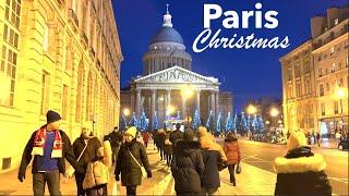 Paris France, HDR walking , Quartier latin - December 10, 2022 - HDR 60 fps