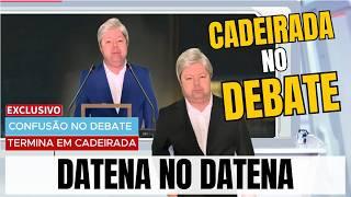 A CADEIRADA DATENA NO MARÇAL NO DEBATE CENAS INÉDITAS