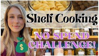 No Spend Challenge | Shelf Cooking | Weekly Meal Plan