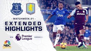 Everton v. Aston Villa | PREMIER LEAGUE HIGHLIGHTS | 1/15/2025 | NBC Sports