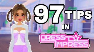 97 TIPS in Dress to Impress!