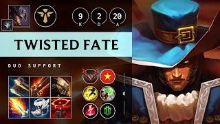 Twisted Fate Support vs Nami: Super CC - VN Grandmaster Patch 14.24