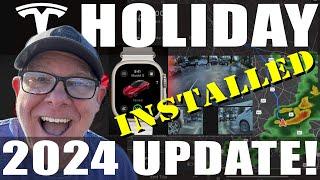 2024 EPIC Tesla Holiday Software Update FEATURES Revealed!