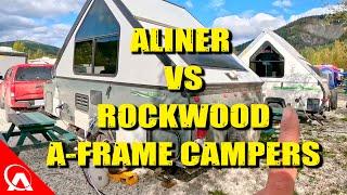 These Two A-Frame Campers Are Same In Shape Only. One Clear Winner!