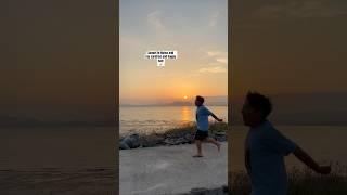 Letting him enjoy his childhood #lifeinkorea  #sunsetview #carefree  #일몰 #전북