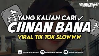 DJ CIINAN BANA ( FAUZANA ) VIRAL TIK TOK SLOWWW