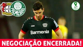  DEU RUIM! BAYER ENCERRA NEGOCIAÇÕES COM O PALMEIRAS POR LUCAS ALARIO