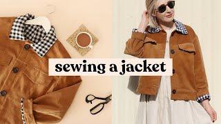 Sewing An Alexa Chung Inspired Jacket | Sew With Me