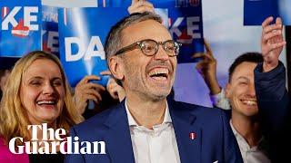 Austrian far-right Freedom party have 'opened the door to a new era' says leader Kickl